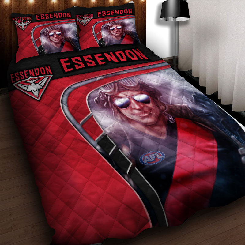 Essendon Football Club All Over Print Bedding Sets