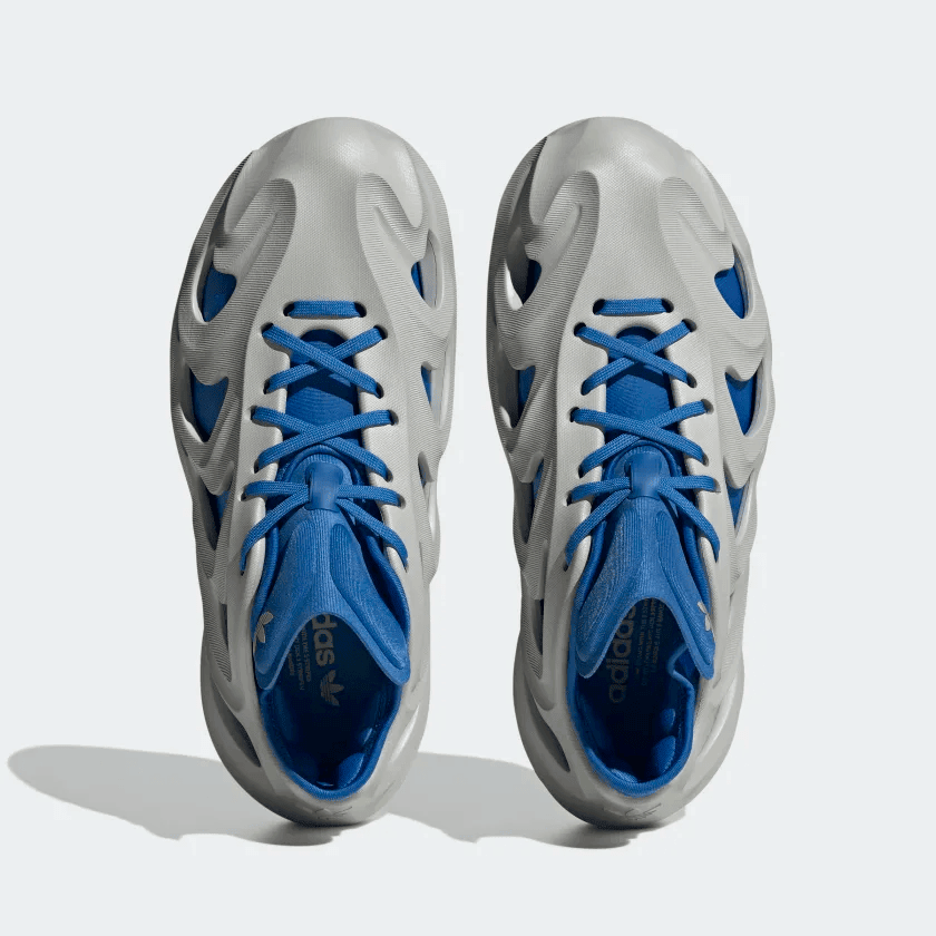 Men's Adidas Adifom Q Grey Royal Blue Shoes