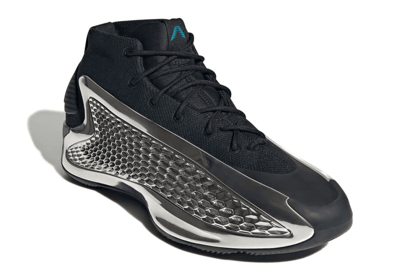 Men's Adidas AE 1 Silver Metallic Shoes