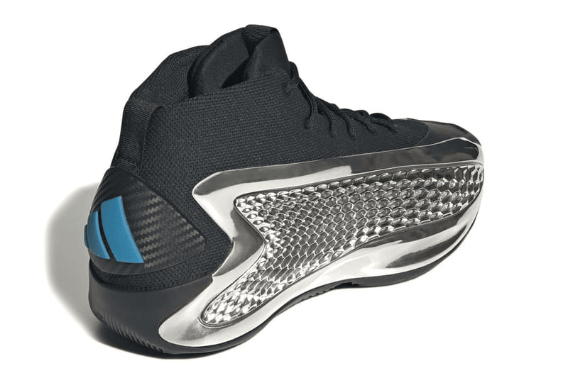 Men's Adidas AE 1 Silver Metallic Shoes