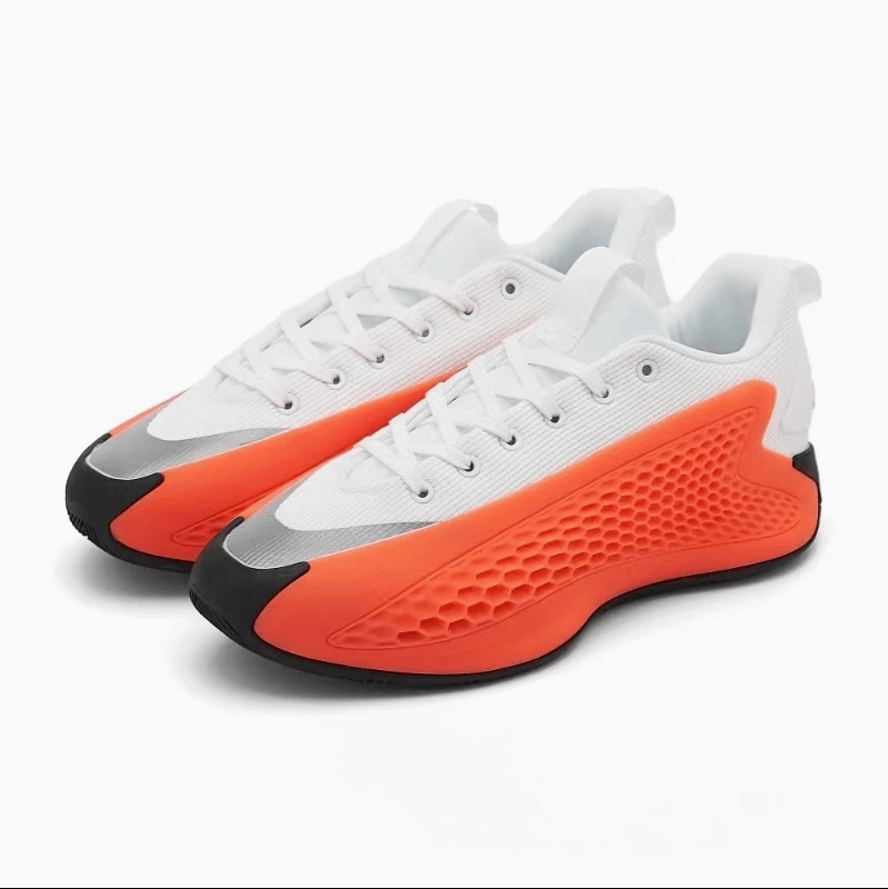 Men's Adidas AE 1 White Orange Shoes