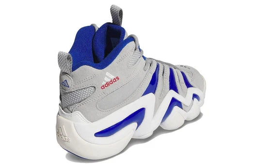 Men's Adidas Crazy 8 Grey Royal Blue Shoes