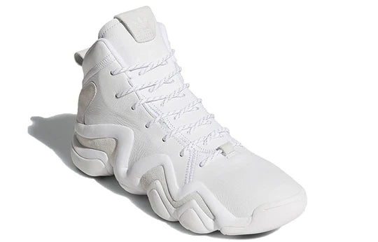 Men's Adidas Crazy 8 White Shoes