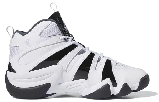 Men's Adidas Crazy 8 White Black Shoes
