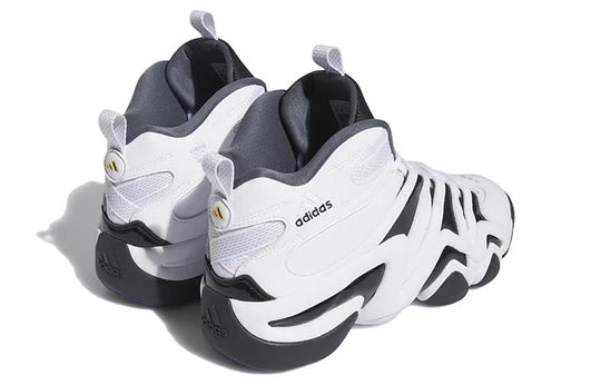 Men's Adidas Crazy 8 White Black Shoes