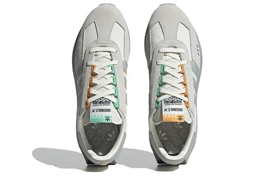 Men's adidas Retropy E5 'Light Grey Orange Green' Shoes