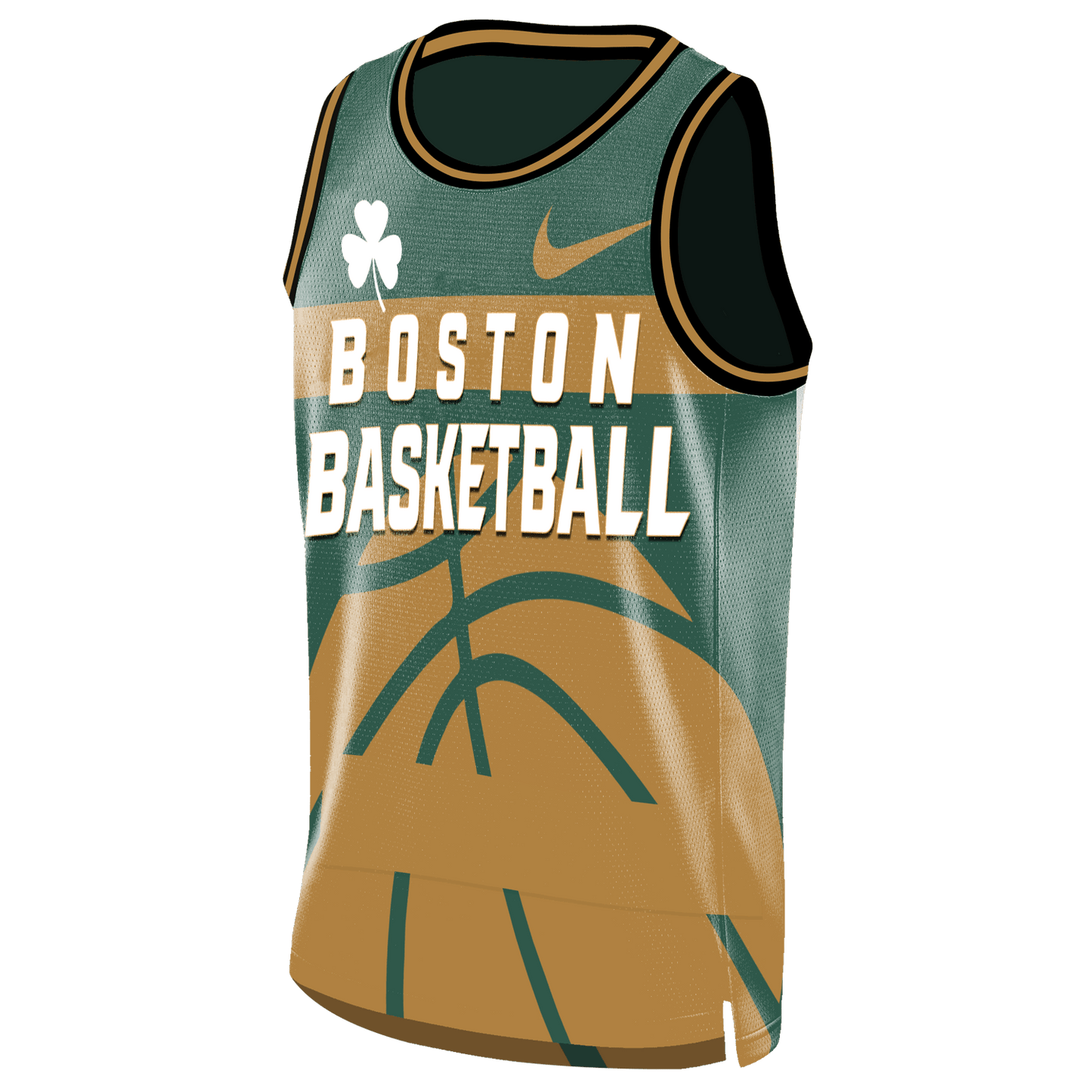 Brown #7 Boston Basketball Celtics Team 3D Basketball Jersey