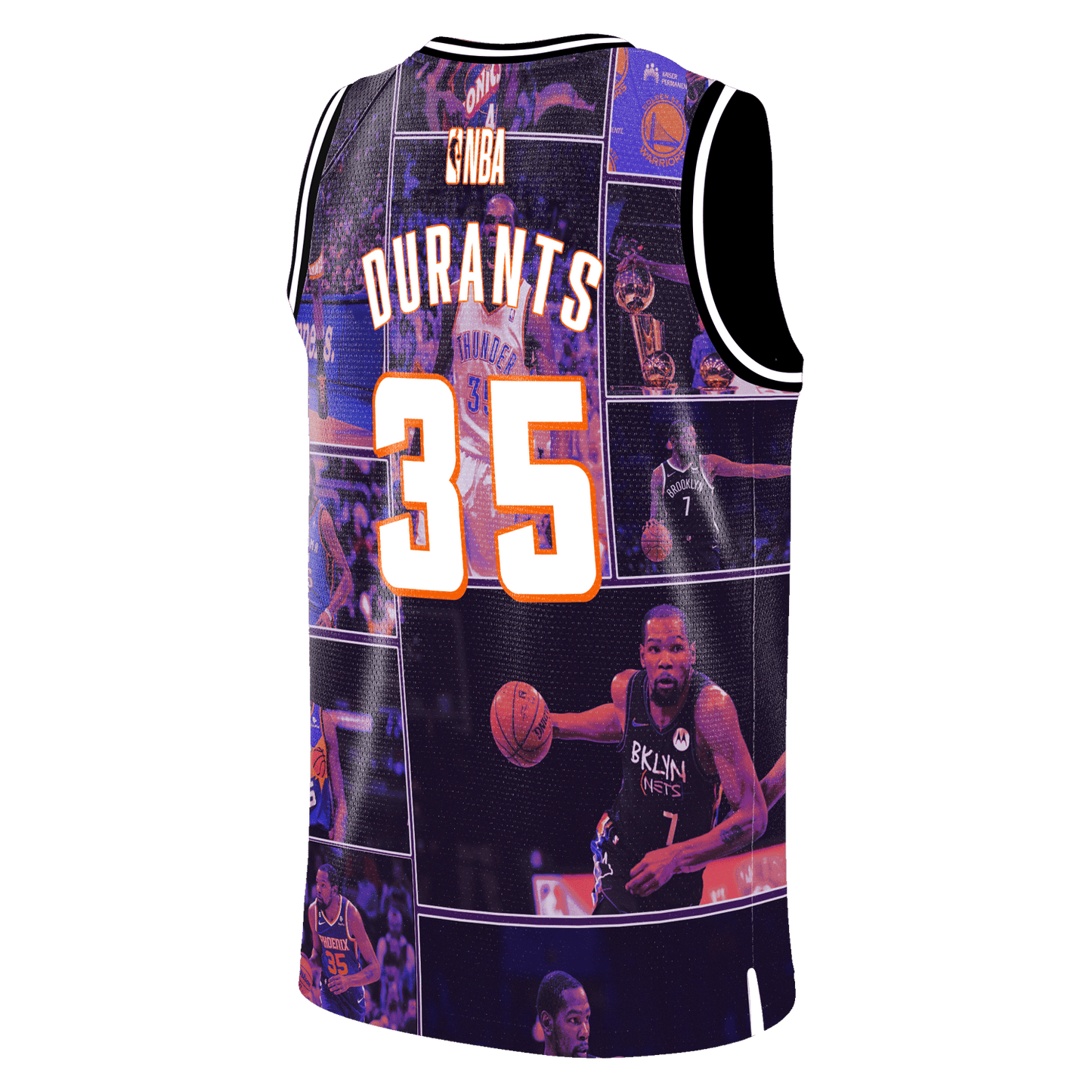 Kevin Durant #35 Phoenix Basketball Legacy Team 3D Basketball Jersey