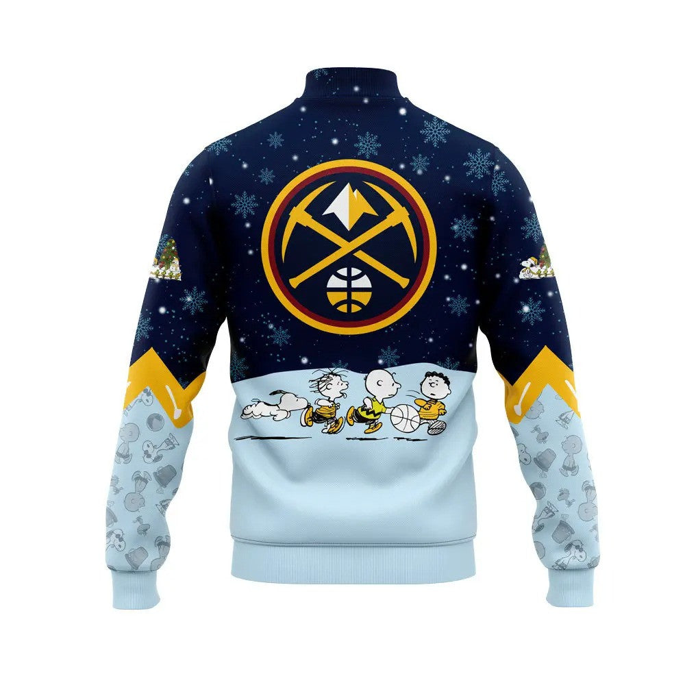 DN Basketball Peanuts And Snoopy Holiday Speciality All Over Print 3D Baseball Jacket