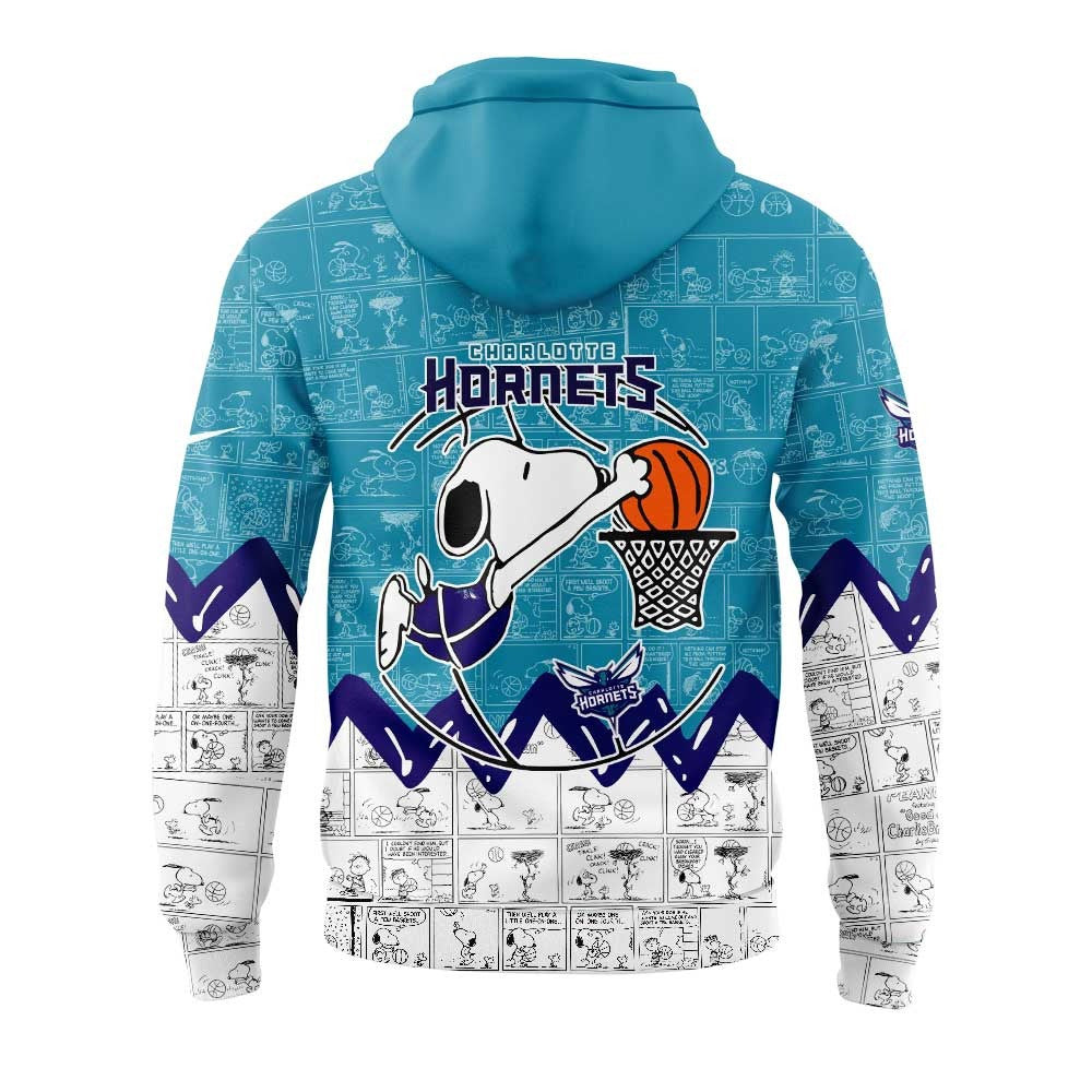 CH Basketball 75th Anniversary Of Peanuts 3D All Over Print Hoodie