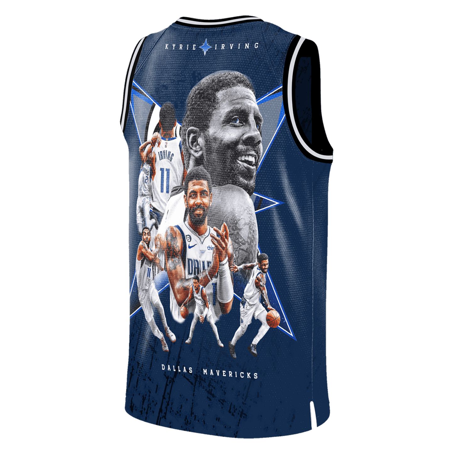 Kyrie Irving Mavericks Team 3D Basketball Jersey