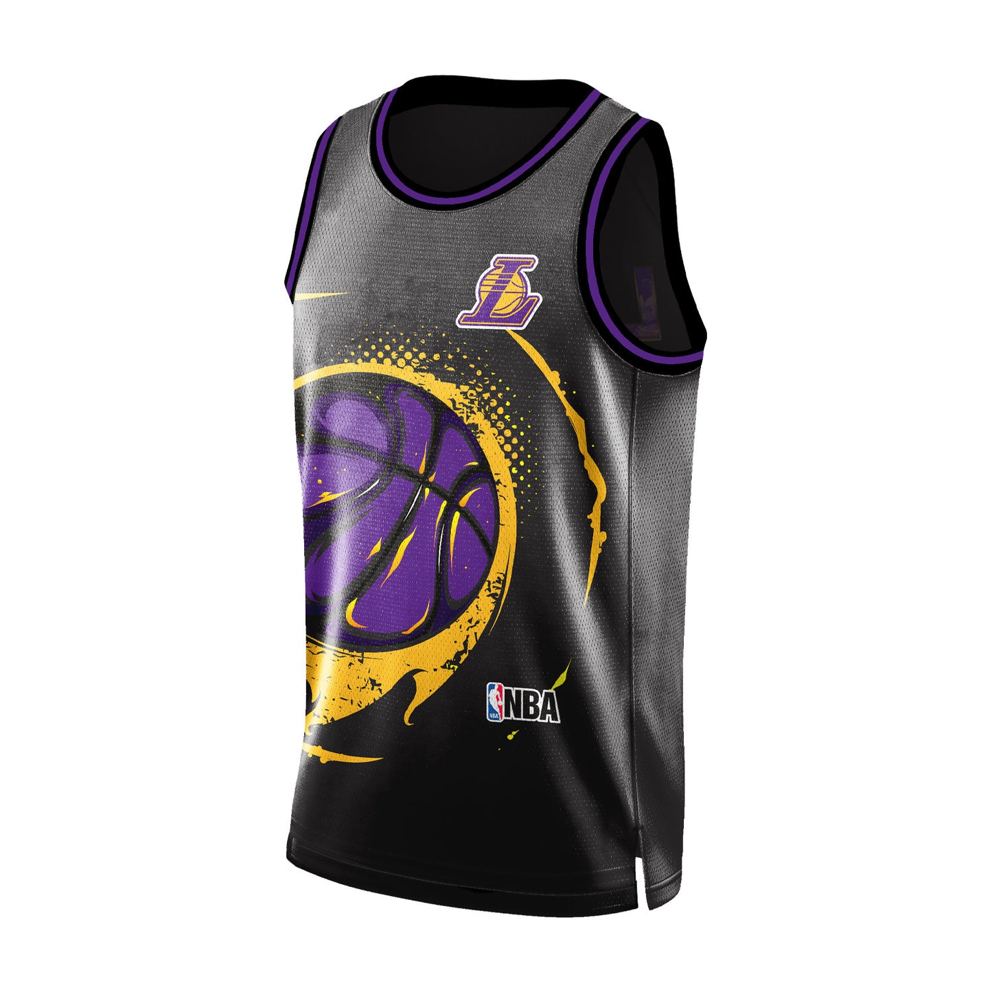 LA James Legends Never Fade Ball Like the Best 3D All Over Print Basketball Jersey