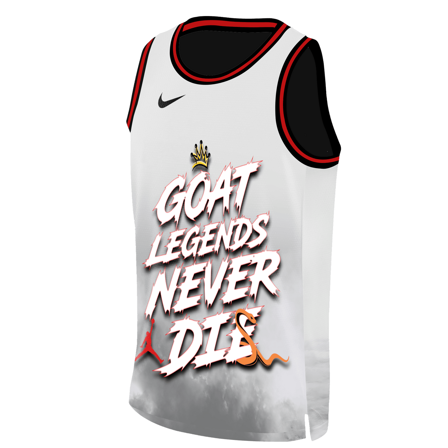 Jordan Kobe LeBron Legends The Legacy Lives On 3D Basketball Jersey