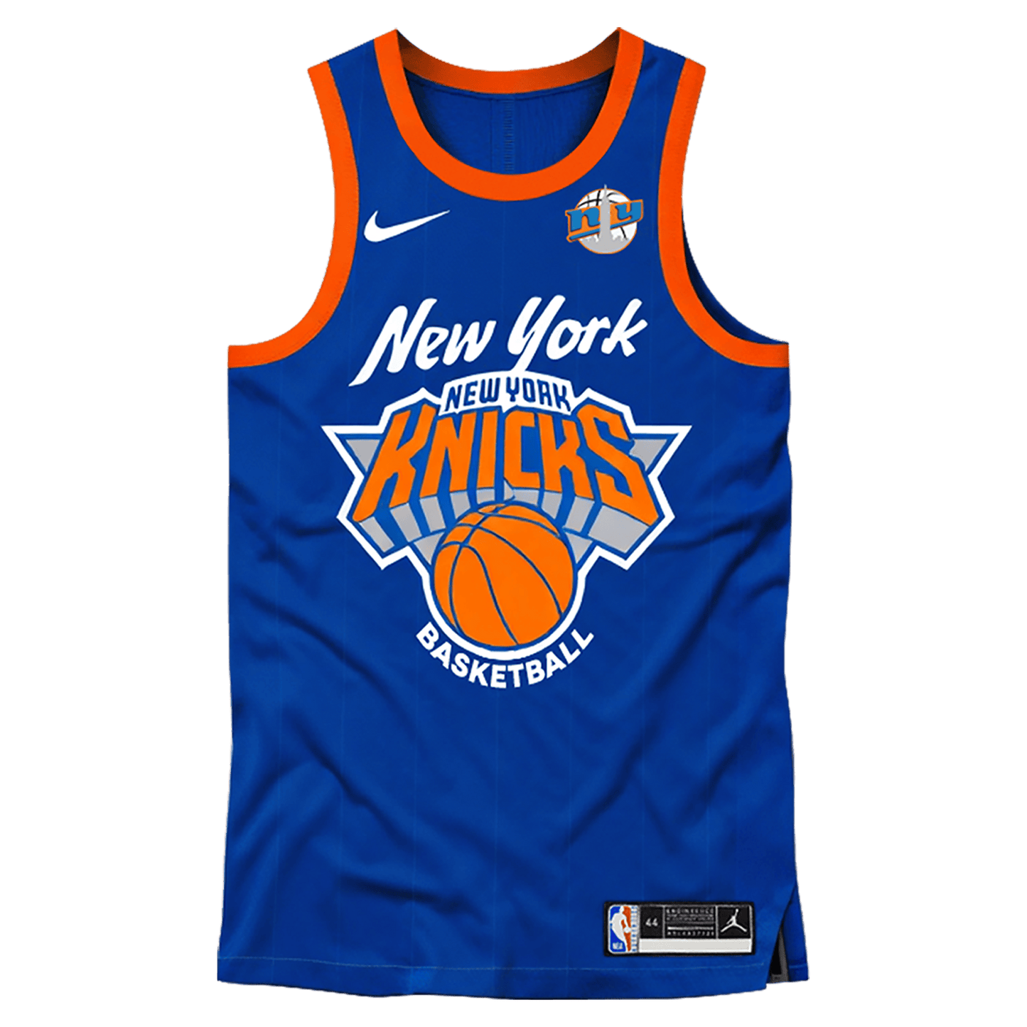Jalen Brunson #11 Knicks City Grit 3D Basketball Jersey