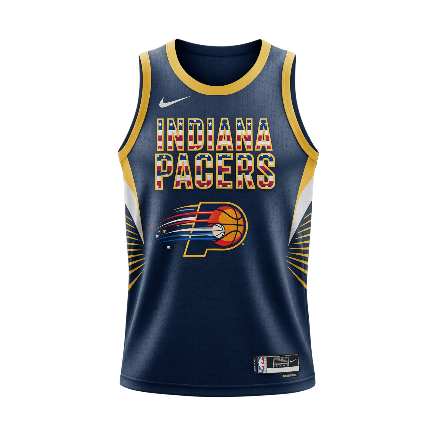 The Rise Of A New Dynasty Indiana Basketball Pacers Team 3D Basketball Jersey