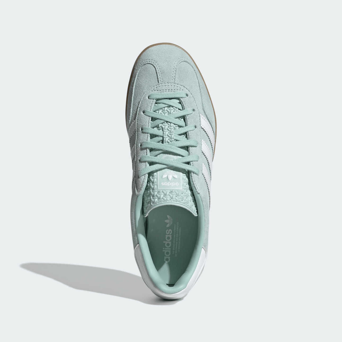 Men's Adidas Gazelle Indoor Ash Green Shoes