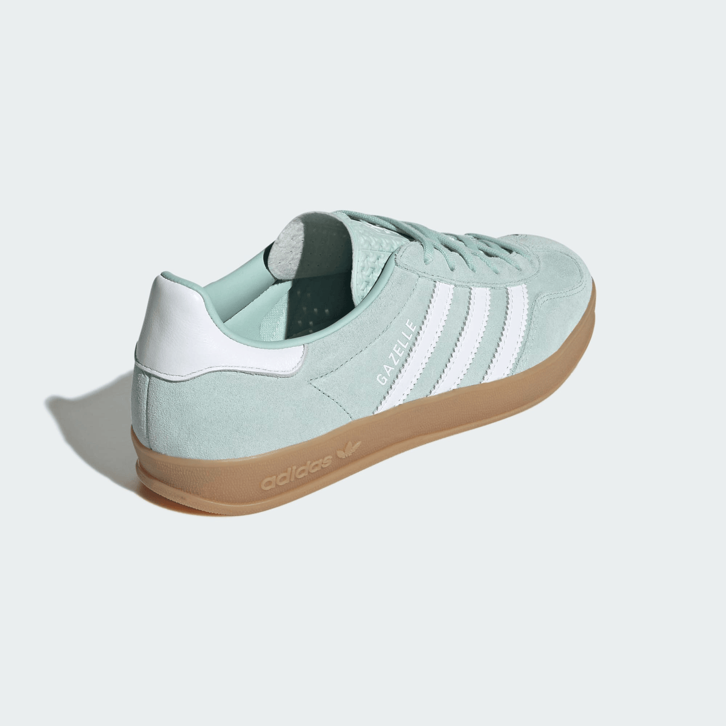 Men's Adidas Gazelle Indoor Ash Green Shoes