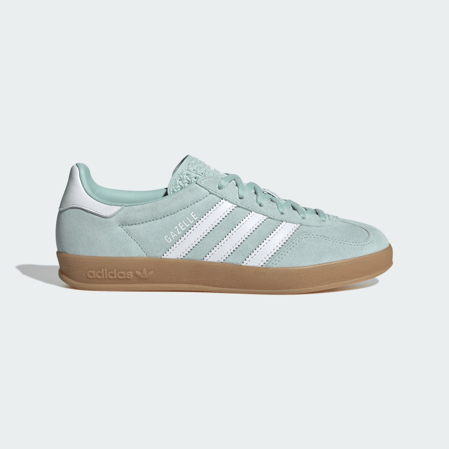 Men's Adidas Gazelle Indoor Ash Green Shoes