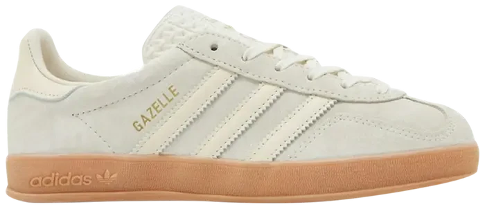 Men's Adidas Gazelle Indoor Chalk Gum Shoes