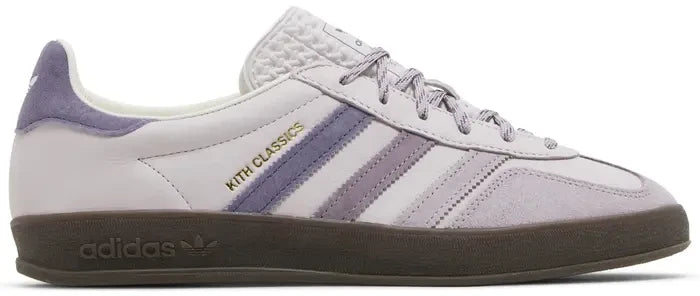 Men's Adidas Gazelle Indoor Classics Program - Ash Purple Shoes