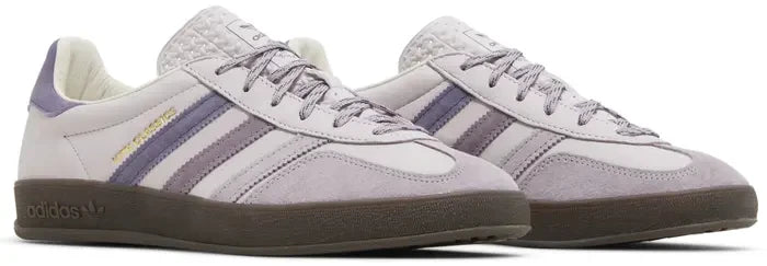 Men's Adidas Gazelle Indoor Classics Program - Ash Purple Shoes