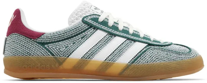 Men's Adidas Gazelle Indoor Green Hemp Shoes
