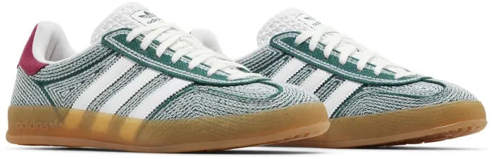 Men's Adidas Gazelle Indoor Green Hemp Shoes