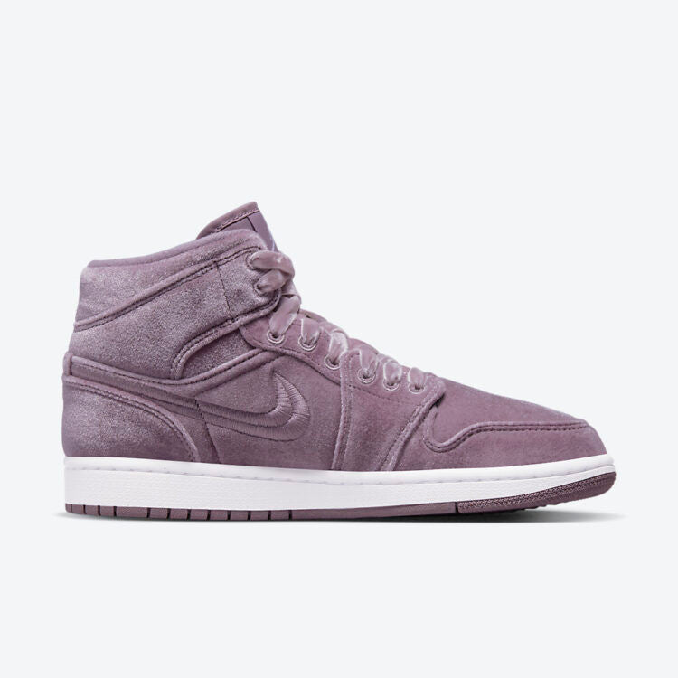 Copy of Men's Air Jordan 1 Mid 'Purple Smoke' Shoes