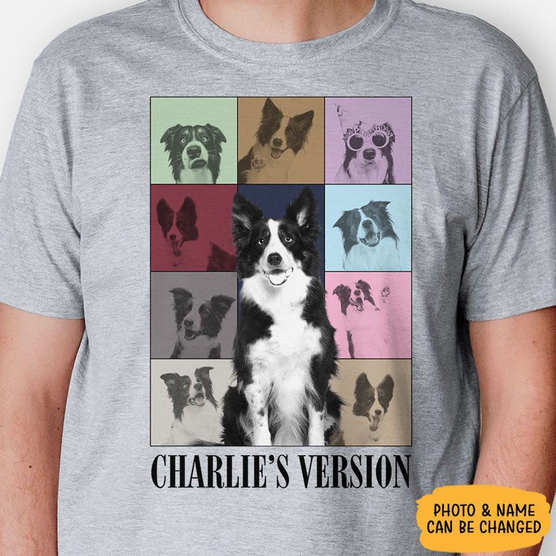 Custom Eras Tour Light Shirt, Personalized Shirt, Gift For Pet Lovers