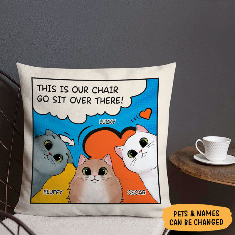 This Is Our Couch Sit Over There Comics Style Custom Gift For Pet Lovers