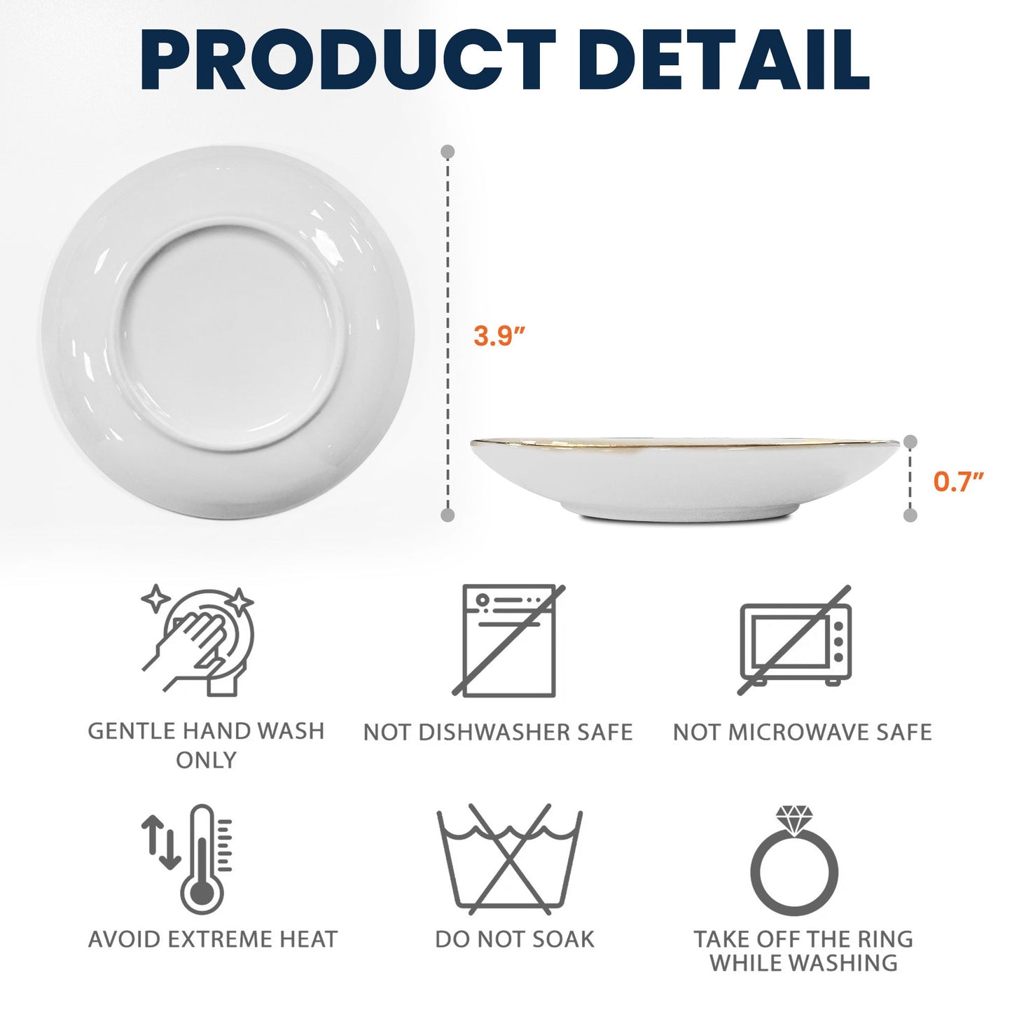 A Girl Who Loves Books Chinoiserie Toile De Jouy - Personalized Jewelry Dish Christmas Gift For Daughter