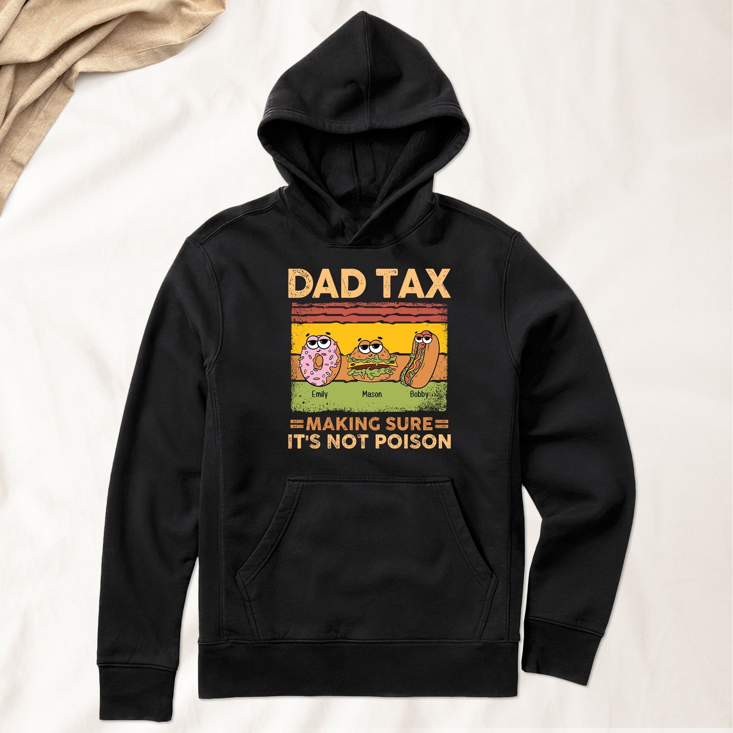 Dad Tax Making Sure It's Not Poison - Personalized Shirt For Dad