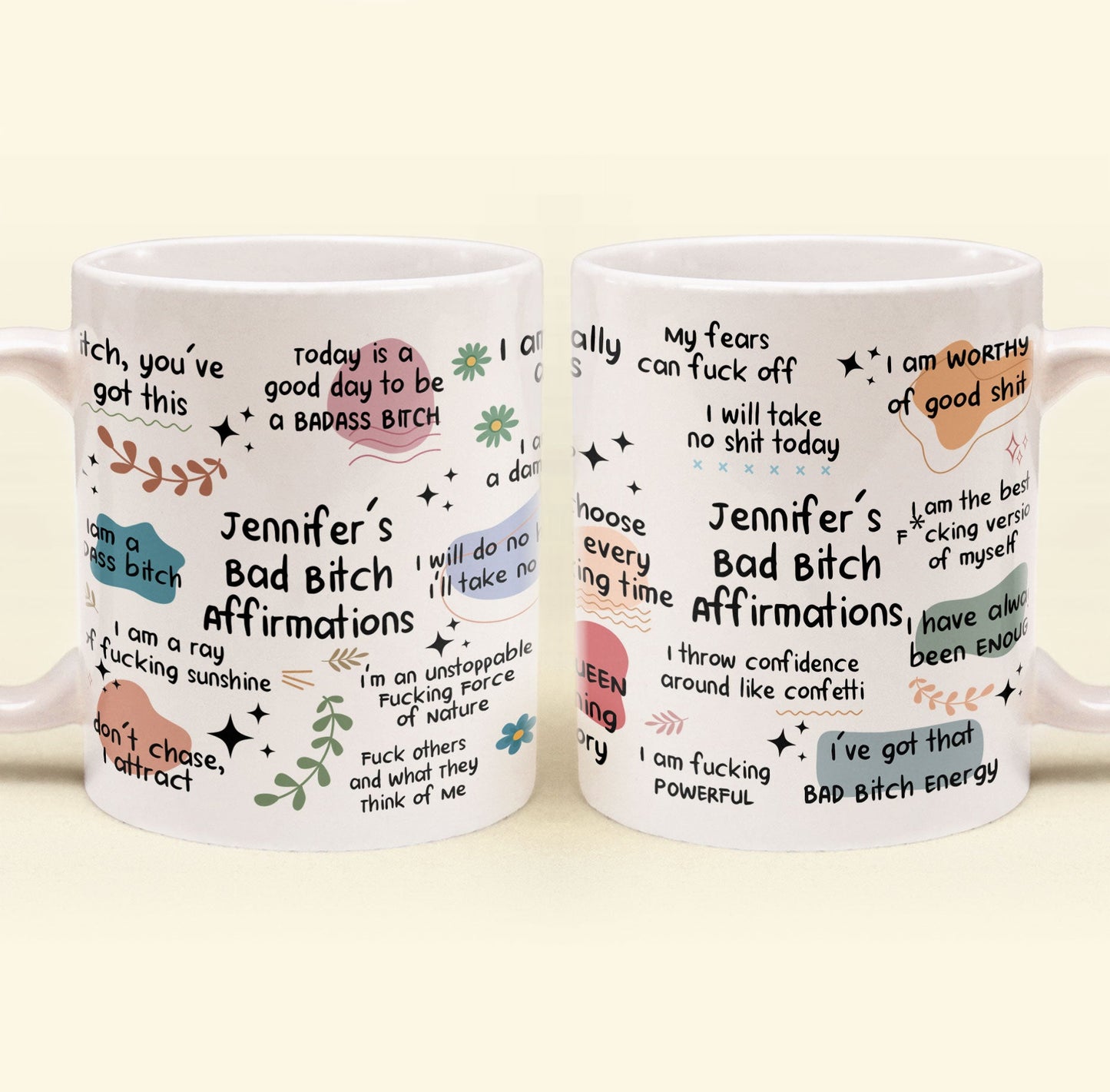 Funny Mug For Coworkers, Friends, Self Gift - Personalized Mug