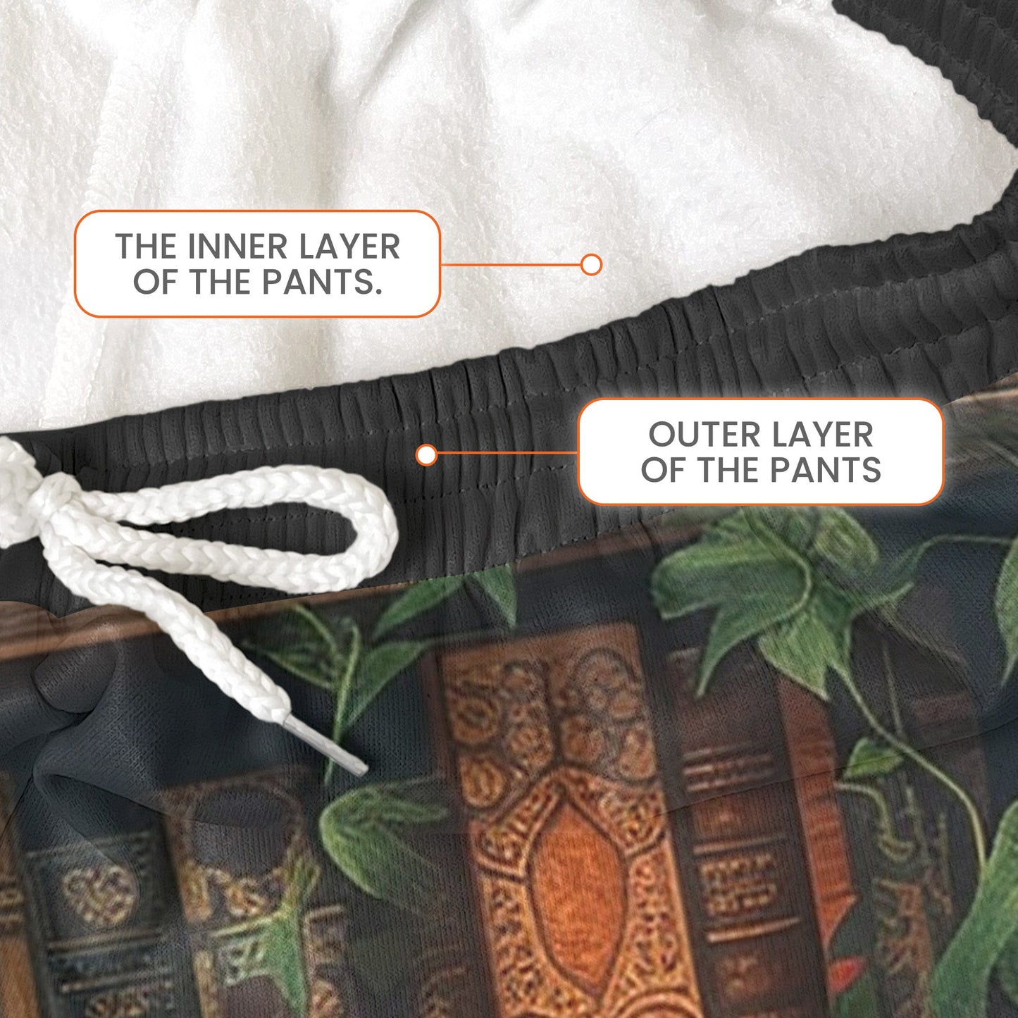 Just A Girl Who Loves Books - 3D Style - Personalized Sweatpants