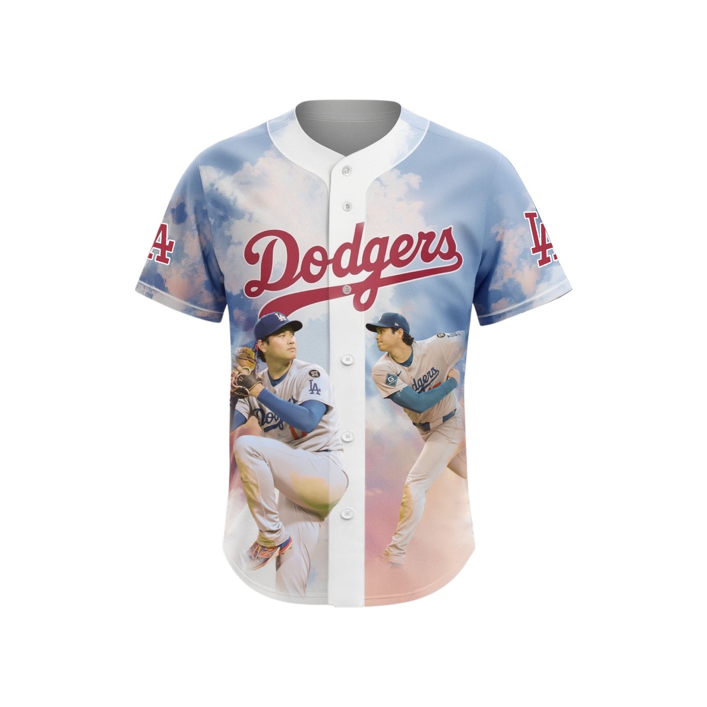 #17 Shohei Ohtani Dodgers Baseball Team 2025 All Over Print Baseball Jersey