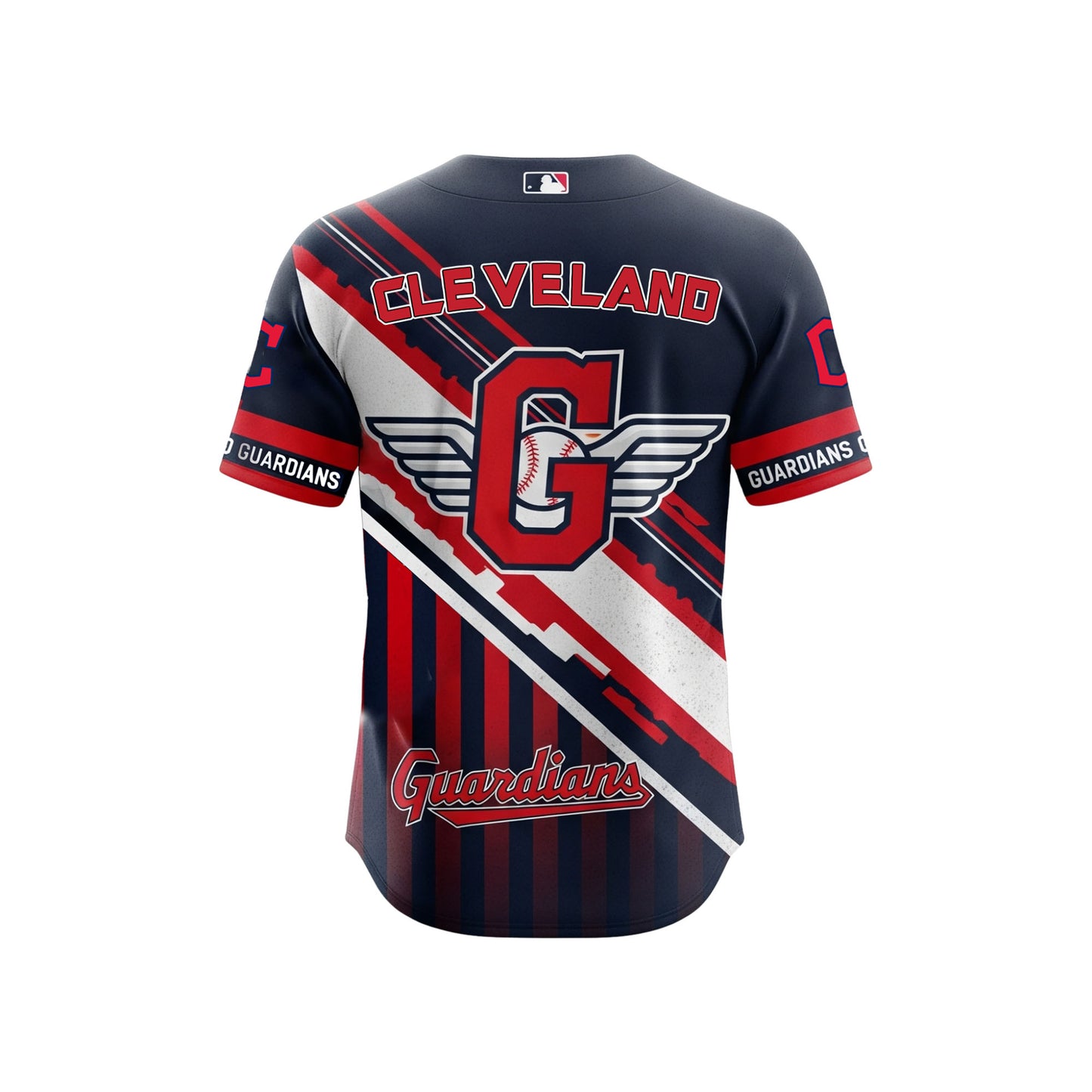 Cleveland Roster Guardians Baseball Team 2025 All Over Print Baseball Jersey