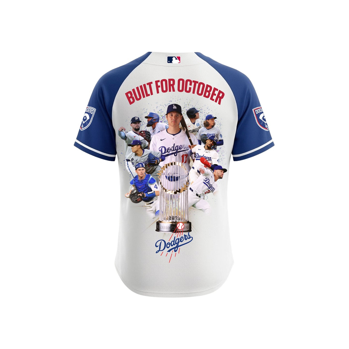 Built For October Dodgers Est 1883 Baseball Team 2025 All Over Print Baseball Jersey