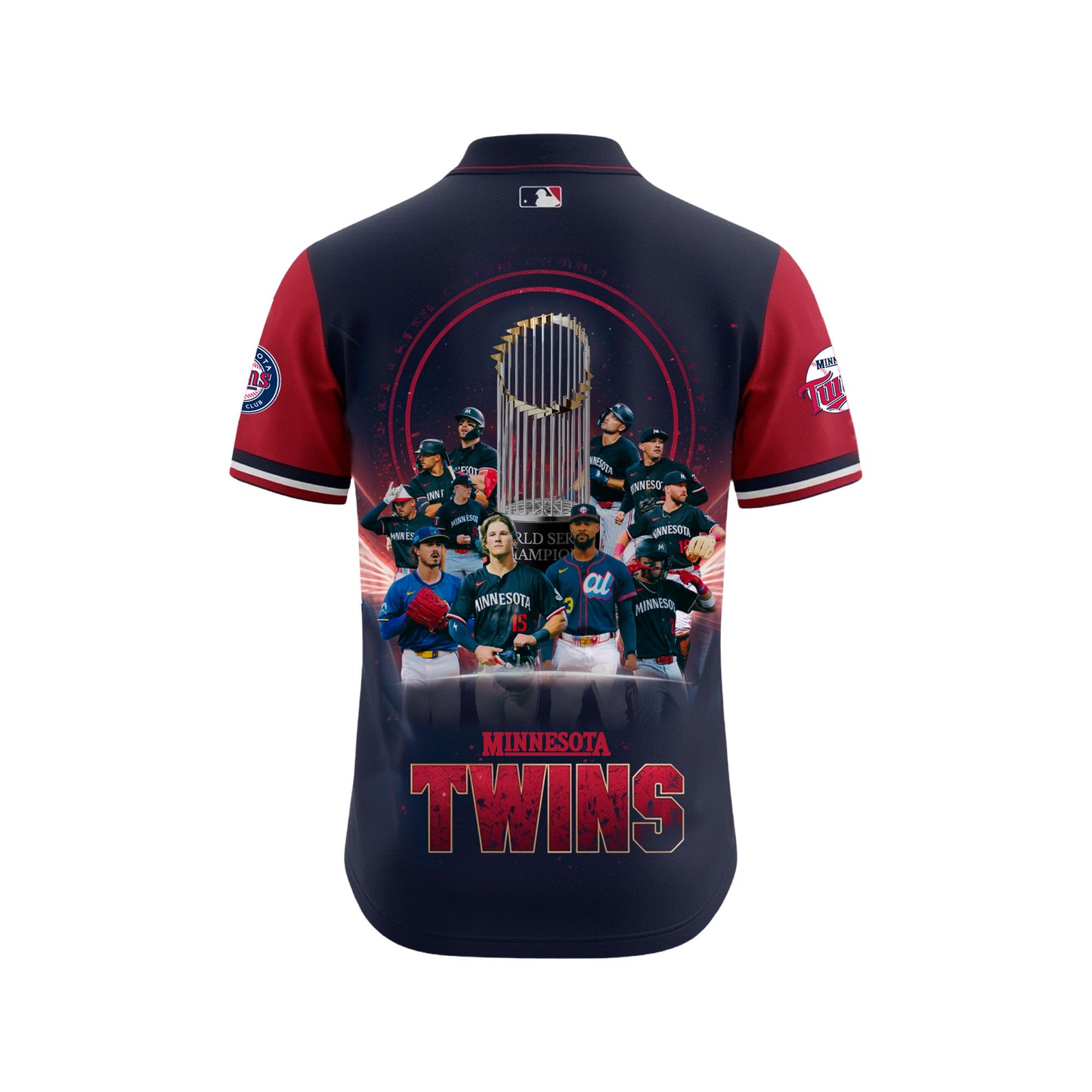 We Believe Twins AL Champs 2025 Season Minnesota Baseball Team 3D Polo Shirt