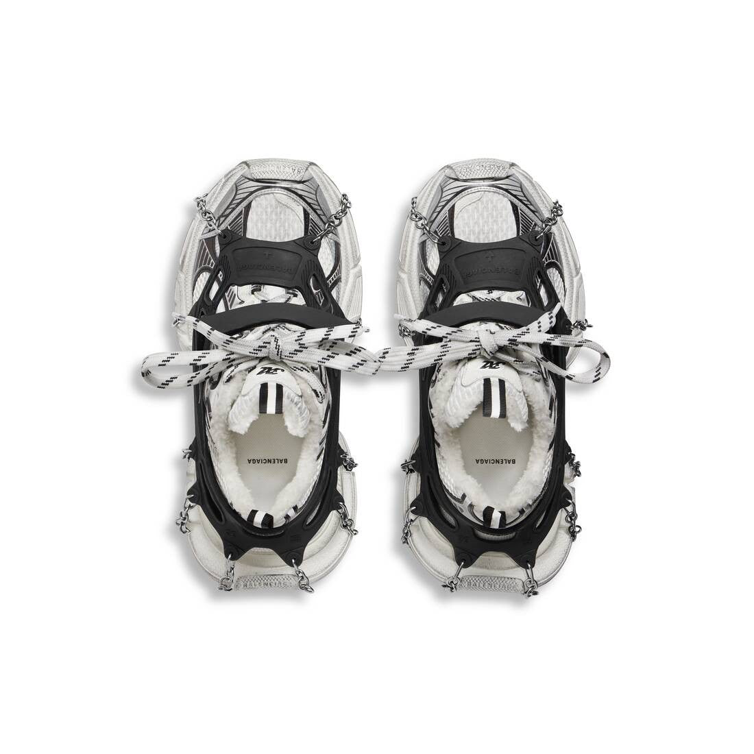 Balenciaga Skiwear - 3Xl Ski Sneaker In White Black