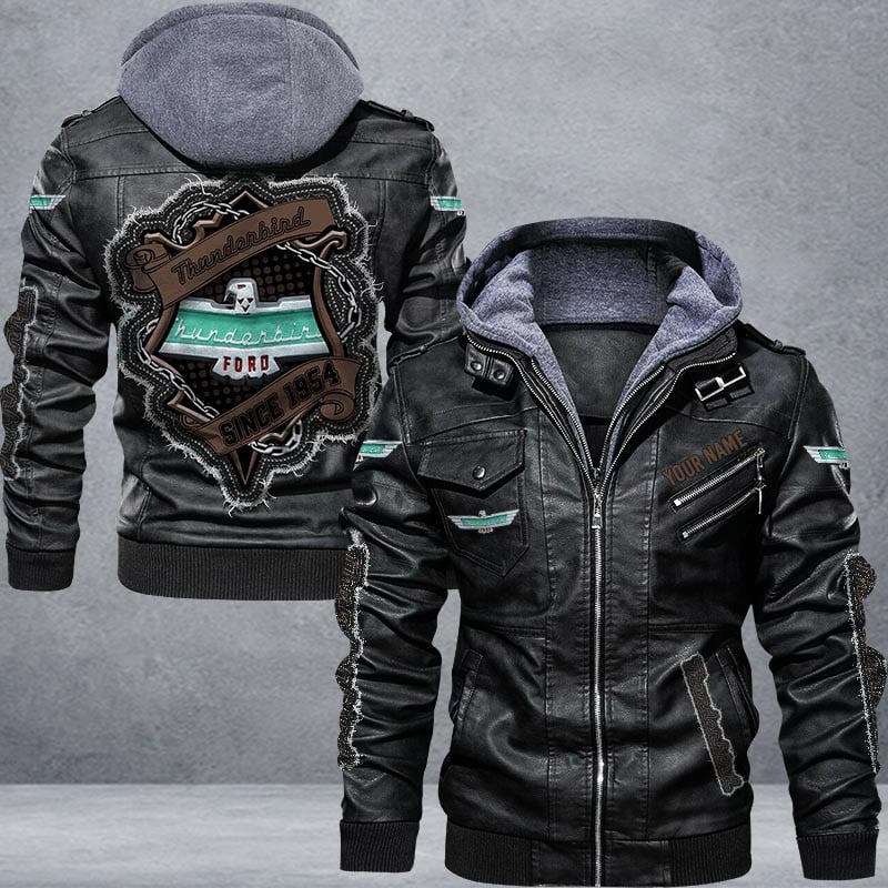 Thunderbird Leather Jacket Multicolor