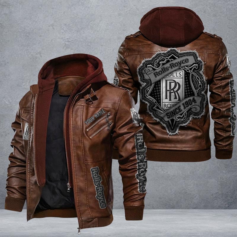 Rolls Royce Leather Jacket Multicolor