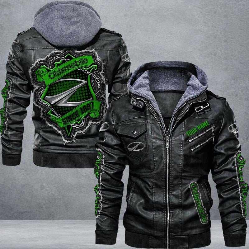 Oldsmobile Leather Jacket Multicolor