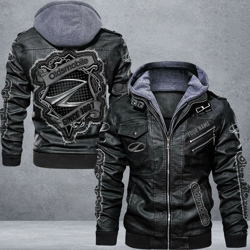 Oldsmobile Leather Jacket Multicolor