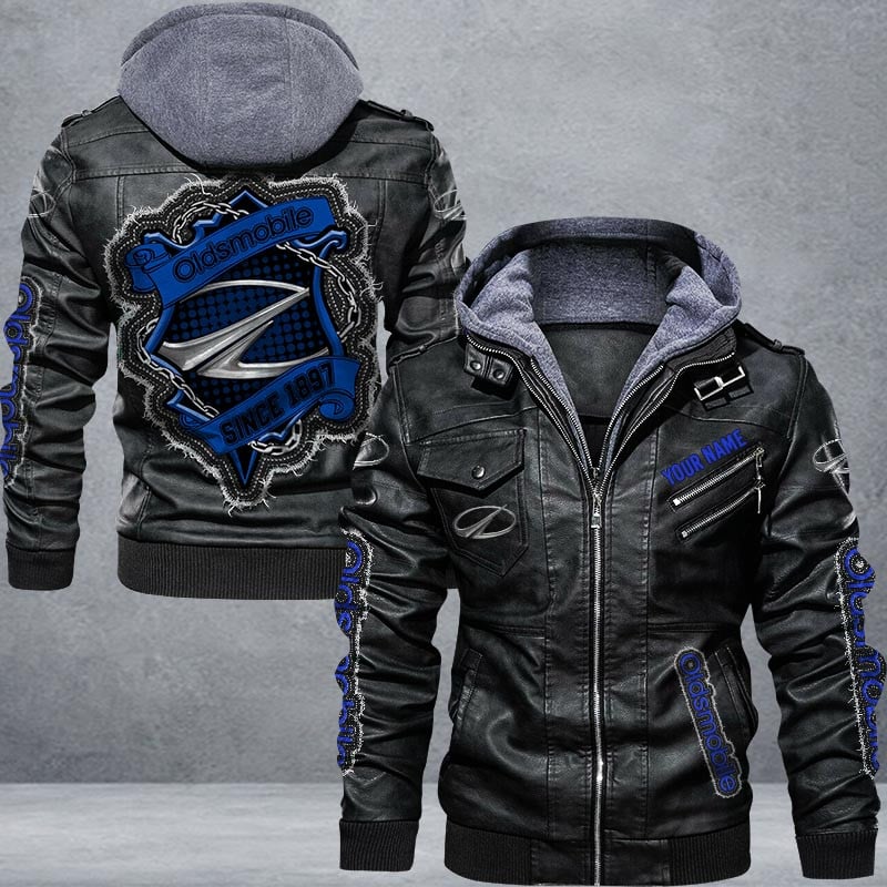 Oldsmobile Leather Jacket Multicolor