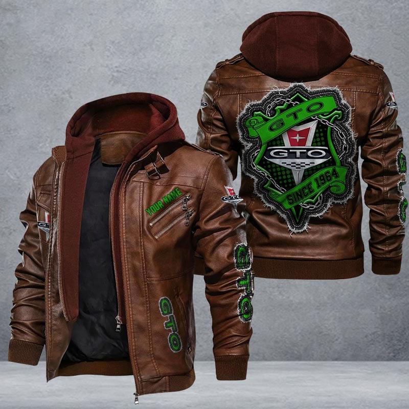 Pontiac GTO Leather Jacket Multicolor