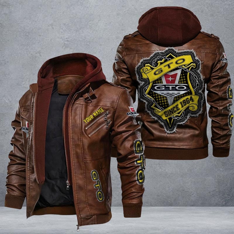 Pontiac GTO Leather Jacket Multicolor
