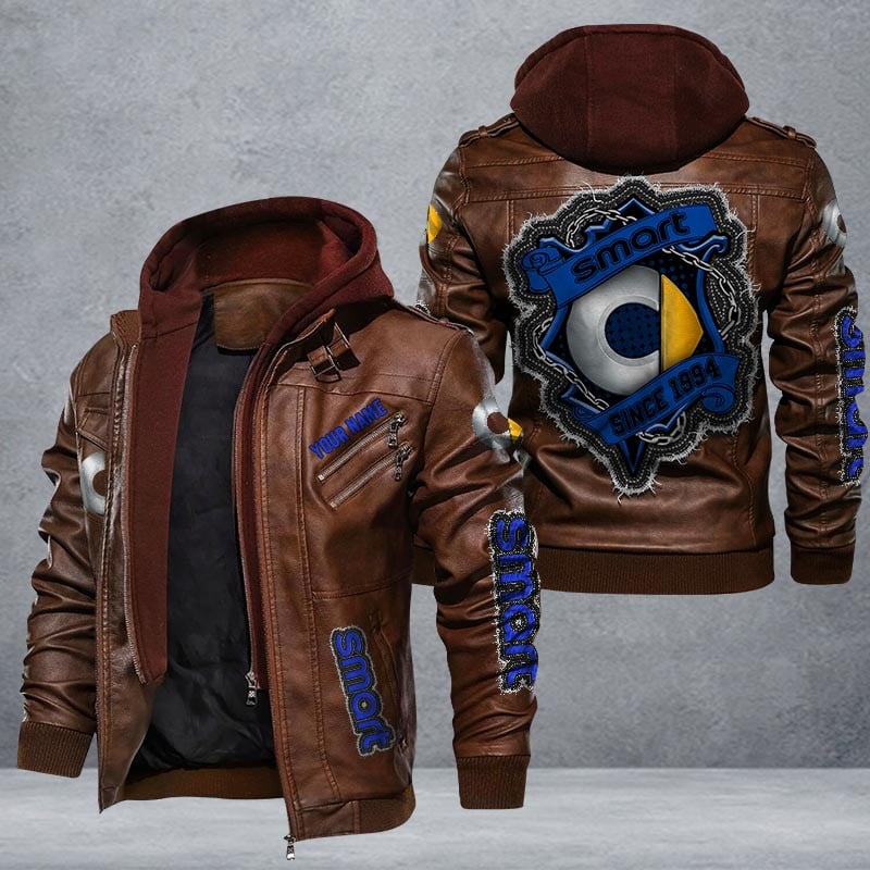 Smart Leather Jacket Multicolor