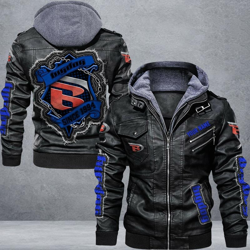 Big Dog Motorcycles Leather Jacket Multicolor