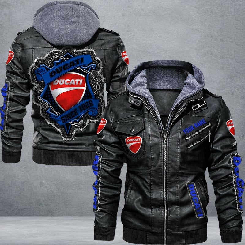 Ducati Leather Jacket Multicolor