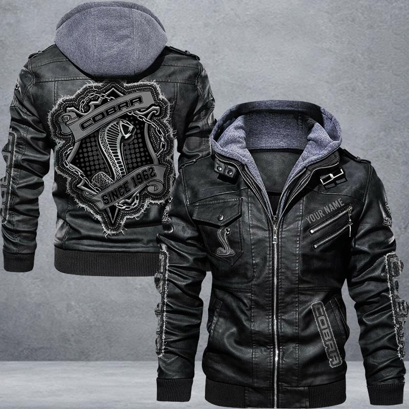 SVT Corba Leather Jacket Multicolor